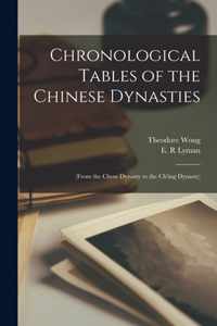 Chronological Tables of the Chinese Dynasties