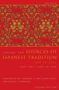 Sources of Japanese Tradition, Abridged: 1600 to 2000; Part 2