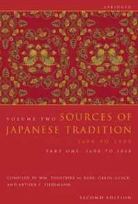 Sources of Japanese Tradition, Abridged: 1600 to 2000; Part 2