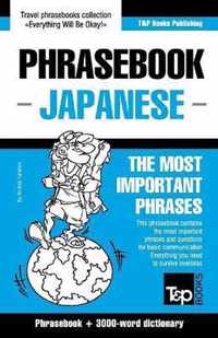 English-Japanese Phrasebook and 3000-Word Topical Vocabulary