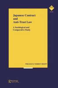 Japanese Contract and Anti-Trust Law