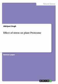 Effect of stress on plant Proteome