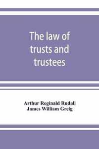 The law of trusts and trustees