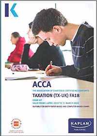 TAXATION (FX) (FA2018)