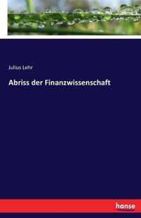 Abriss der Finanzwissenschaft