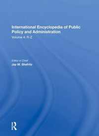 International Encyclopedia of Public Policy and Administration Volume 4