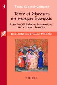 Texte et discours en moyen franÃ§ais