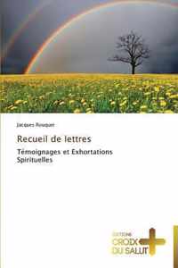 Recueil de lettres