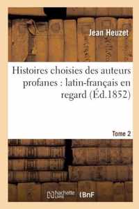 Histoires Choisies Des Auteurs Profanes