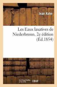 Les Eaux Laxatives de Niederbronn. 2e Edition