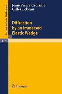 Diffraction by an Immersed Elastic Wedge