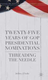 Twenty-Five Years of GOP Presidential Nominations