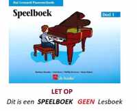 HAL LEONARD PIANOMETHODE SPEELBOEK 1