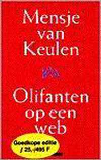 Olifanten Op Een Web