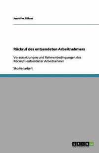 Ruckruf des entsendeten Arbeitnehmers