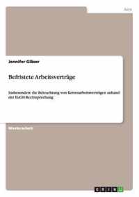 Befristete Arbeitsvertrage