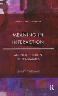 Meaning in Interaction