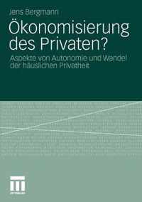 OEkonomisierung Des Privaten?