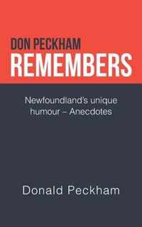 Don Peckham Remembers