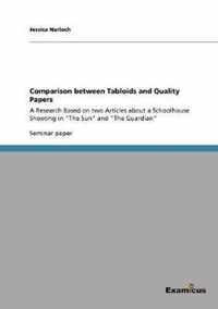 Comparison between Tabloids and Quality Papers