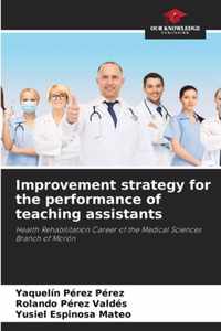 Improvement strategy for the performance of teaching assistants