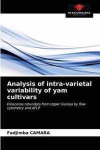 Analysis of intra-varietal variability of yam cultivars