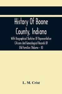 History Of Boone County, Indiana