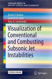 Visualization of Conventional and Combusting Subsonic Jet Instabilities