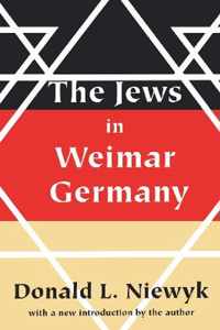 The Jews in Weimar Germany