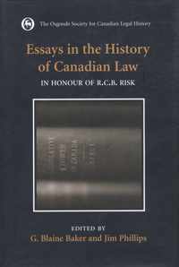 Essays in the History of Canadian Law