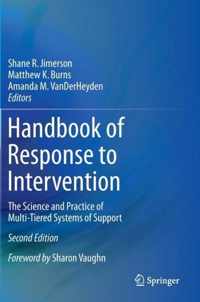 Handbook of Response to Intervention