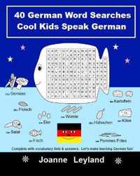 40 German Word Searches Cool Kids Speak German