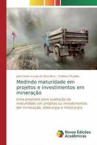 Medindo maturidade em projetos e investimentos em mineracao