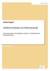 Anbieterverhalten im Softwaremarkt