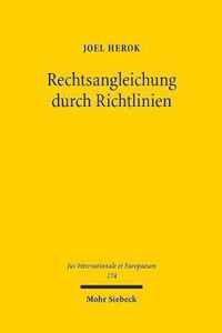 Rechtsangleichung durch Richtlinien