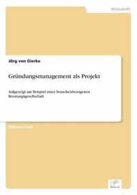 Grundungsmanagement als Projekt