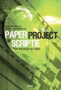 Paper, project of scriptie