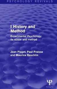 Experimental Psychology Its Scope and Method