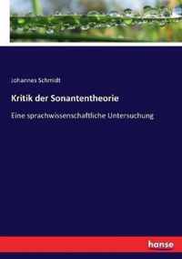 Kritik der Sonantentheorie