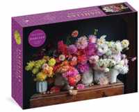 Dahlias 750-Piece Puzzle