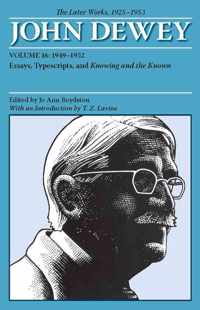 The Later Works of John Dewey Volume 16