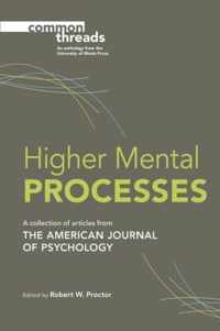 Higher Mental Processes