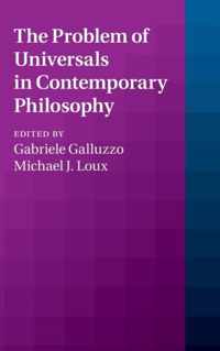 The Problem of Universals in Contemporary Philosophy