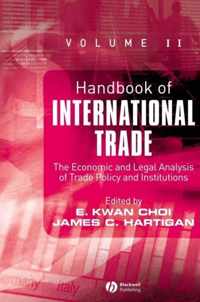 Handbook Of International Trade