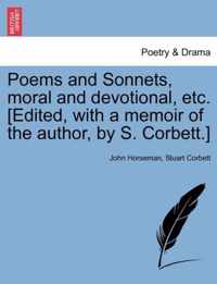 Poems and Sonnets, moral and devotional, etc