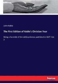 The First Edition of Keble's Christian Year