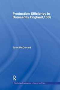 Production Efficiency in Domesday England, 1086