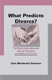 What Predicts Divorce?