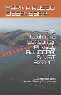 The California Consumer Privacy Act (CCPA) & NIST 800-171