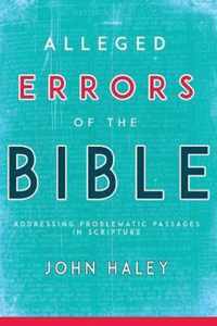 Alleged Errors of the Bible